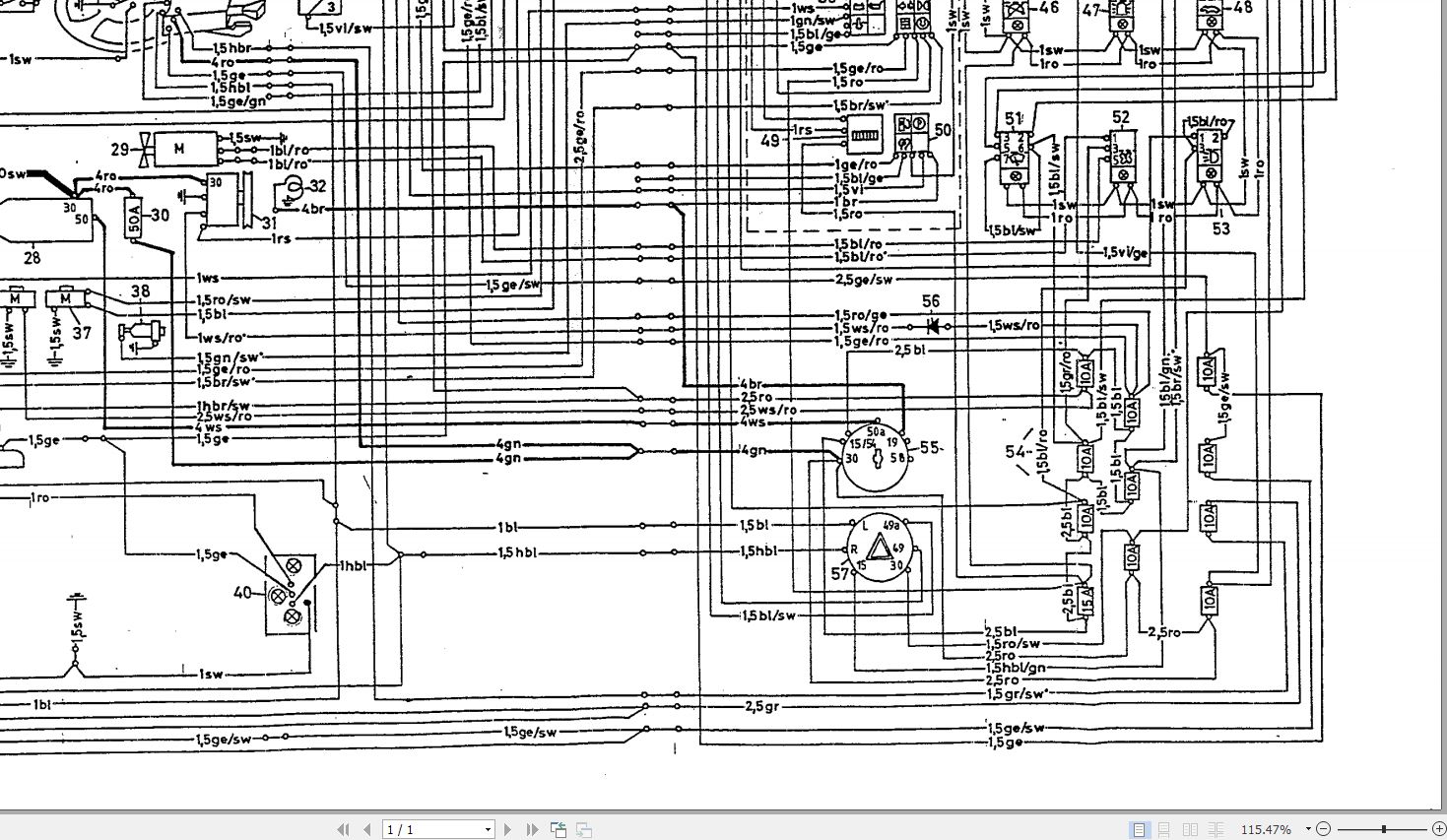 Wacker Neuson Excavator 3800 Electrical Diagram 1