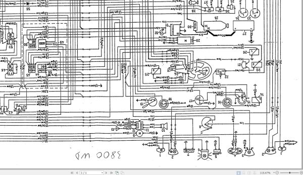 Wacker Neuson Excavator 3800 Electrical Diagram 2