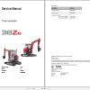 Wacker Neuson Excavator 38Z3 Service Manual and Diagram 433688023 1