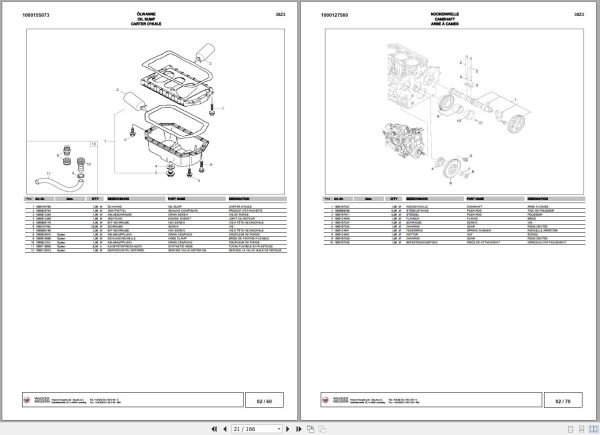 Wacker Neuson Excavator 38Z3 Spare Parts List 1000154748 2