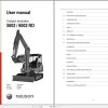 Wacker Neuson Excavator 5002 6002 RD Operating Manual 1000081361 1