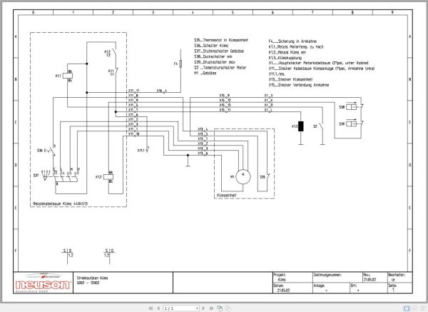Wacker Neuson Excavator 6002 Electrical Diagrams 2