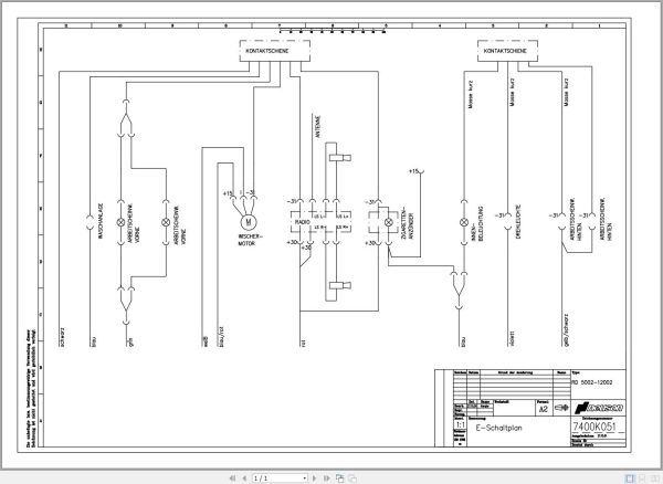 Wacker Neuson Excavator 6502 Electrical Diagrams 2