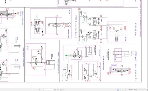 Wacker Neuson Excavator 75Z3 Hydraulic Diagrams 2