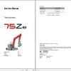 Wacker Neuson Excavator 75Z3 Service Manual and Diagram 1000132821 1