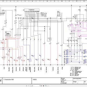 Wacker Neuson Excavator 9503 Electrical and Hydraulic Diagrams 1