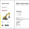 Wacker Neuson Excavator 9503 Operating Manual 1000171927 1