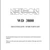 Wacker Neuson Excavator WD 3800 Spare Parts List 1000015271 1
