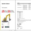 Wacker Neuson Excavators 75Z3 75Z3 2 8003 8003 2 Operating Manual 1000132136 1