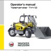 Wacker Neuson Telehandlers TH412 Operating Manual 1000322898 1