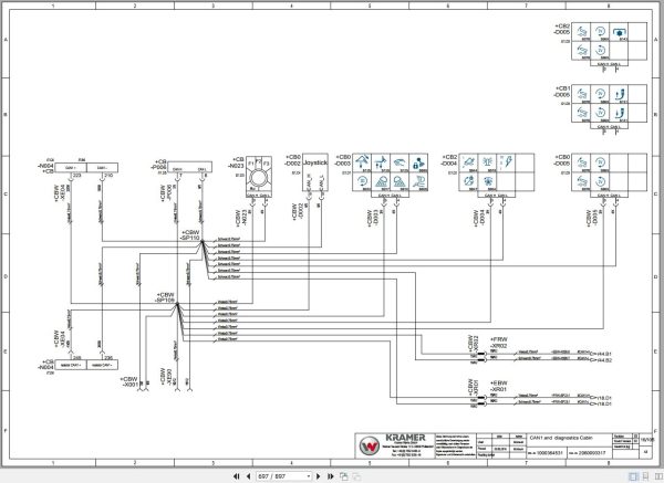 Wacker Neuson Telehandlers TH627 System Manual 1000363144 3