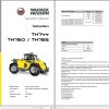 Wacker Neuson Telehandlers TH744 TH750 TH755 Operating Manual 1000326263 1