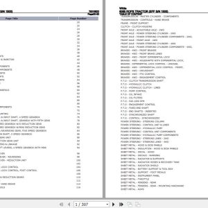 White Tractor 6065 ROPS Parts Catalog 79016623 1
