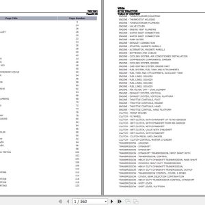 White Tractor 6710 Parts Catalog 79017461 1