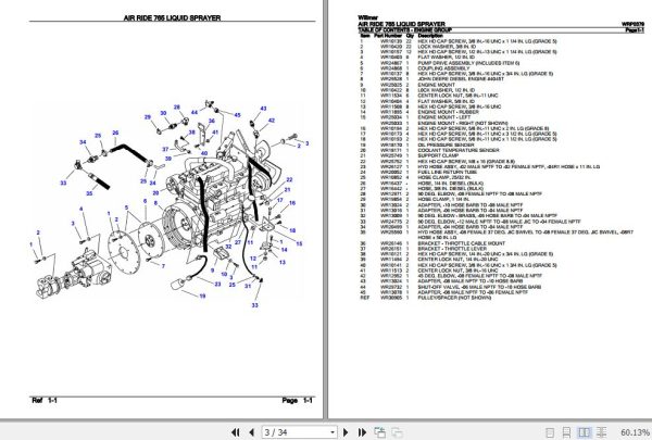 Willmar Liquid Sprayer Air Ride 765 Parts Catalog WRP0379 2