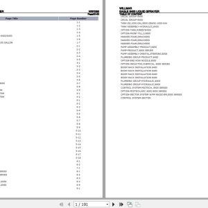 Willmar Liquid Sprayer Eagle 8400 Parts Catalog WRP0398 1