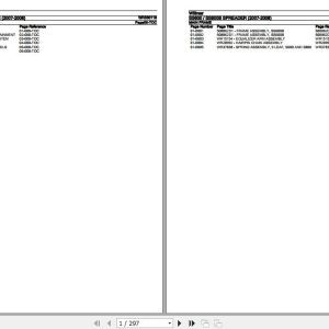 Willmar Spreader SS600 SS800B Parts Catalog WR330118 1