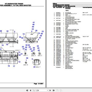 Willmar Tender 16T Sideshooter Parts Catalog WRP0375A 1
