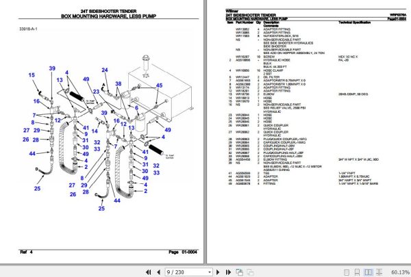 Willmar Tender 24T Sideshooter Parts Catalog WRP0376A 2