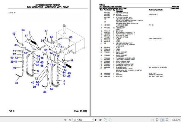 Willmar Tender 24T Sideshooter Parts Catalog WRP0376A 3