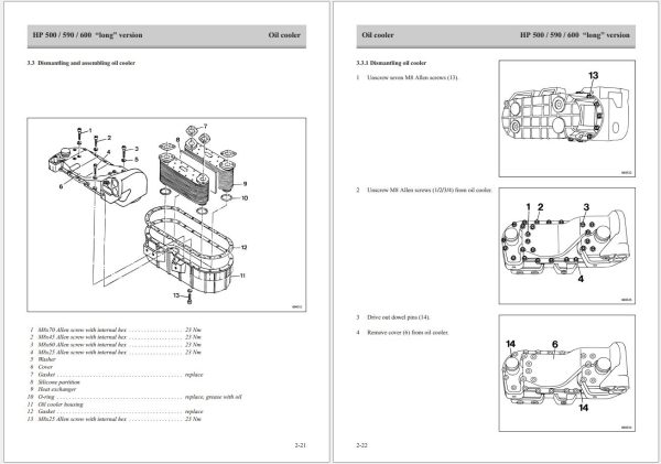 ZF Transmission HP500 HP590 HP600 Long version Stage3 Repair Manual 4139751621a 2
