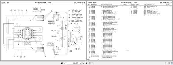 Ahlmann Loader AS70 AS90 AZ85t Parts Catalog 2