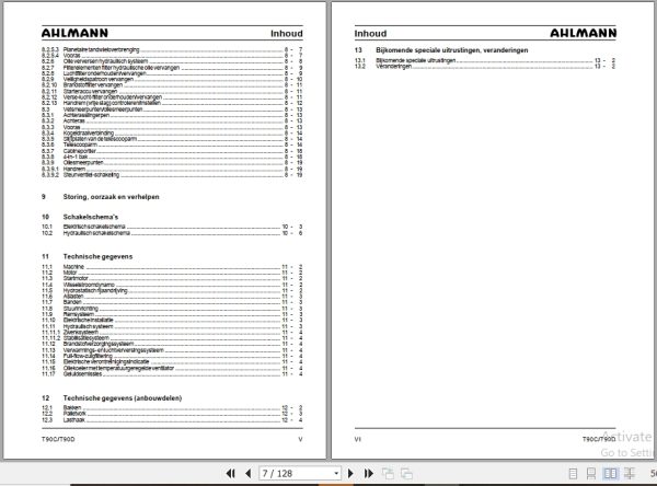 Ahlmann Telescopic Charger AZ 90 Tele User Manual 1