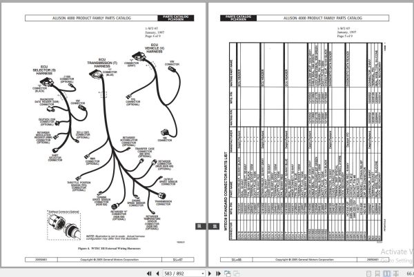 Alliso Transmission 4000 Series Parts Catalog PC2456 2
