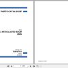 Amco Veba Articulated Boom 806N Spare Parts Catalog 1