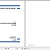 Amco Veba Articulated Boom 811NG Parts Manual 1