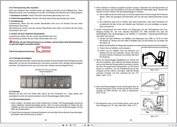Atlas Crawler Hydraulic Excavator AC60UF Operation and Maintenance Manual 2