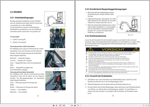 Atlas Hydraulic Excavator AC 25UF Operation and Maintenance Manual 2