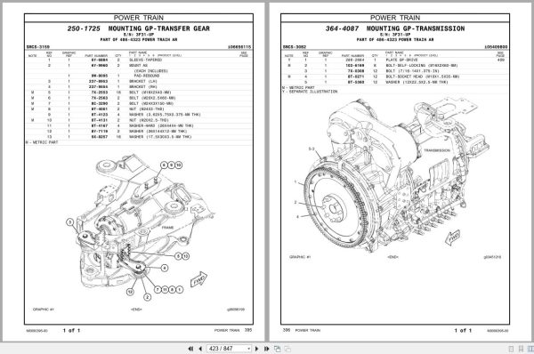 CAT Articulated Truck 730 Parts Manual 2