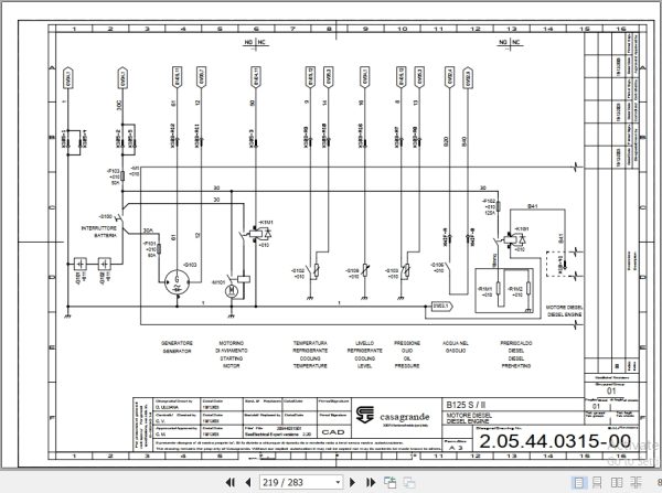 Casagrande Diaphragm Wall Equipment B125 User Manual 3