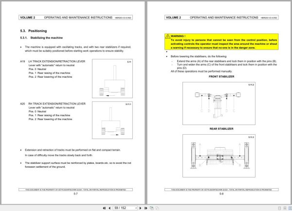 Casagrande Drill Rig BHR 203 Operation and Maintenance Manual 2
