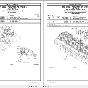 Caterpillar Articulated Truck 730 Part Manual M0090395 00 2018 2