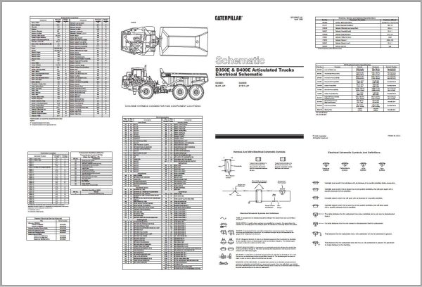 Caterpillar Heavy Equipment Electrical Hydraulic Schematics PDF 1.99GB 3