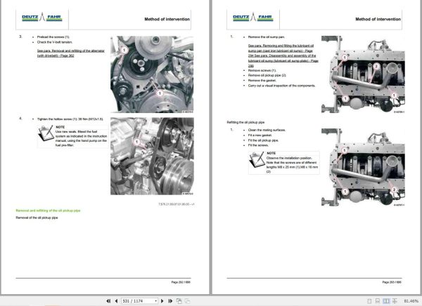 Deutz Fahr Tractor Agrofarm TTV 430 Workshop Manual 2