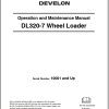Develon Wheel Loader DL320 7 Operation And Maintenance Manual 950106 02234GEN 2023 1