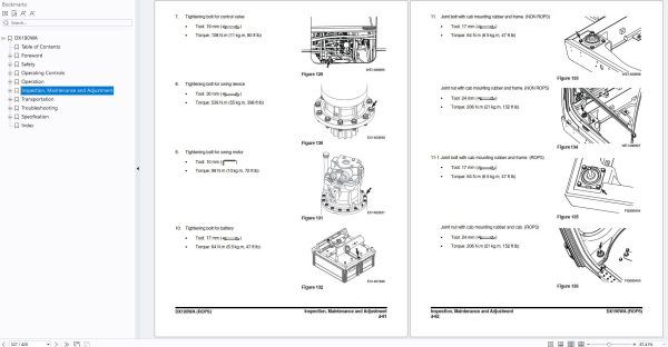 Doosan Excavator DX190WA Operation and Maintenance Manual 950106 01586E 2017 2