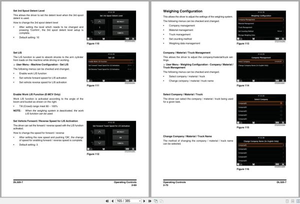 Doosan Wheel Loader DL320 7 Operation and Maintenance Manual 2