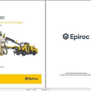 Epiroc Drill Rig Boltec M C Hydraulic Electrical Schematic 1