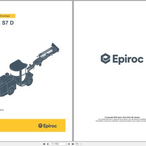 Epiroc Drill Rig Simba S7 D Hydraulic Electrical Schematic 1