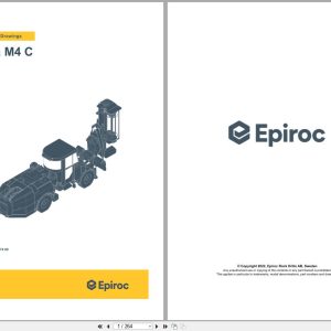 Epiroc Drill Rigs Simba M4 C Hydraulic Electrical Schematic 1