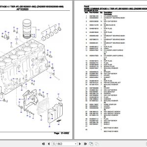 Fendt Combine 5225E Parts Catalog 6246197 03.2019 2