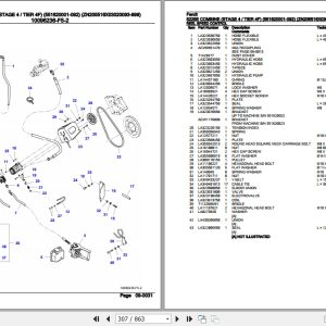 Fendt Combine 5225E Parts Catalog 6246197 03.2019 3