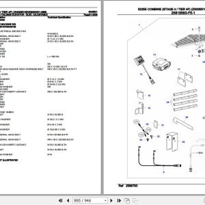 Fendt Combine 5225E Parts Catalog 6246521 01.2020 Fendt Combine 5225E Parts Catalog 6246521 01.2020 3