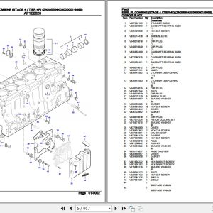 Fendt Combine 5255L Pl Parts Catalog 6246440 07.2019 2