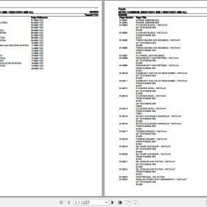 Fendt Combine 5270C Parts Catalog 3906038 07.2020 1