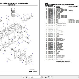 Fendt Combine 5275C Pl I Parts Catalog 3906472 07.2020 2